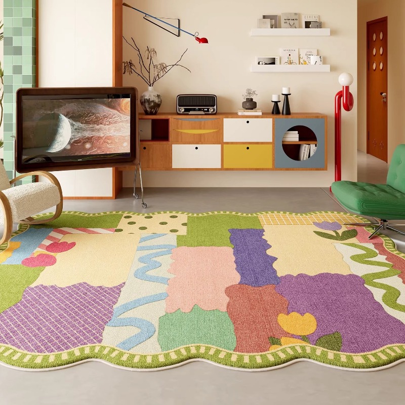 Commercial Dishwasher Table - Abstract Dopamine Woonkamertapijt Cartoon Creatief High-End