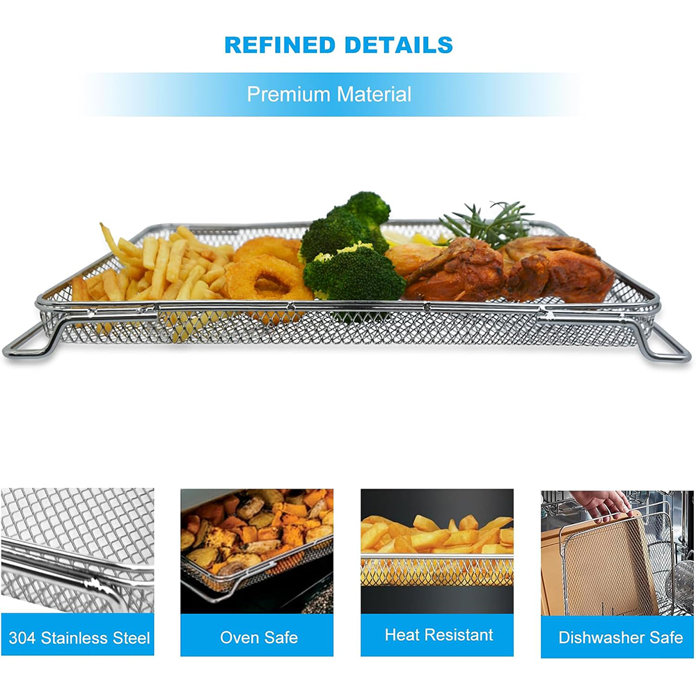 LMETJMA Luchtfriteuse Ovenmand - Ninja Air Fryer Dt201 recensie en prijs